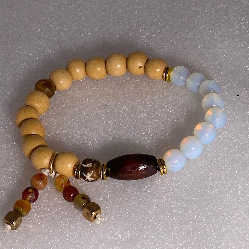 7” Mala/Opalite Bracelet